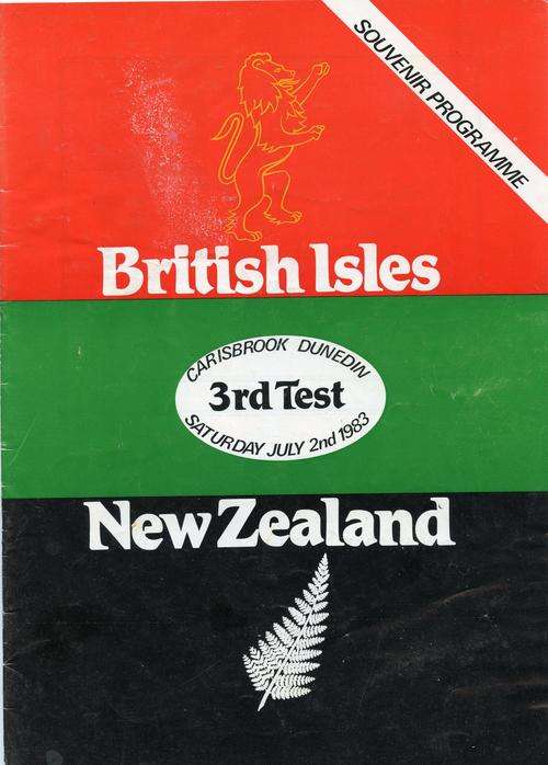 Lions v All Blacks 3rd Test 1983