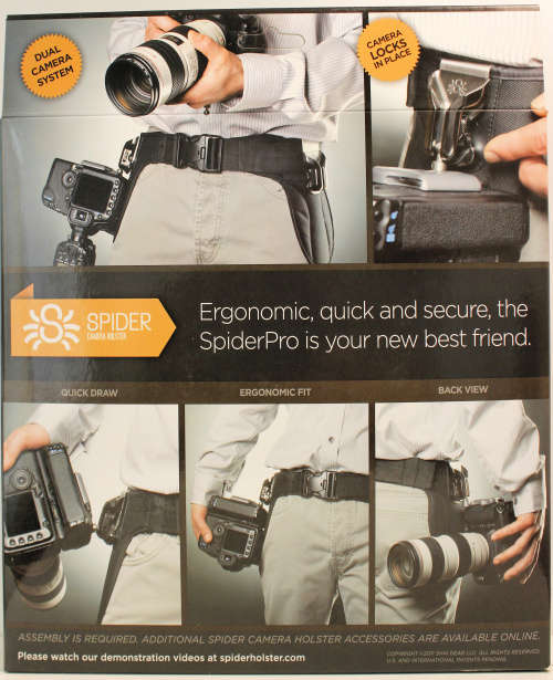 Spiderpro Professional belt mounted DSLR  dual holster system