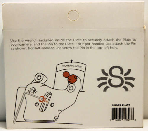 Spider Holster Replacement Plate and Pin