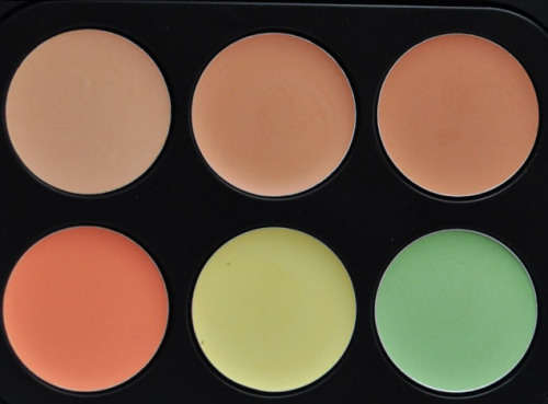 6 Color Concealer & Corrector Palette - Medium by BH Cosmetics