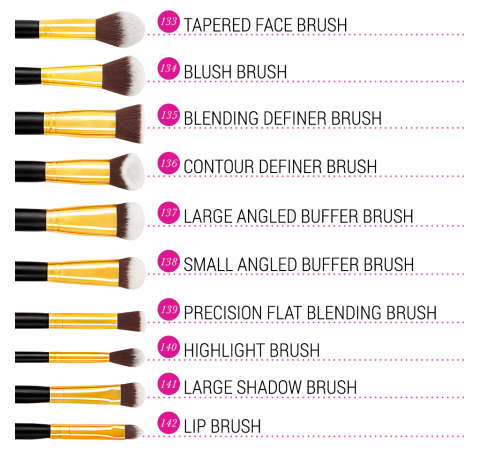 BH Cosmetics Sculpt and Blend 3 - 10 Piece Brush Set