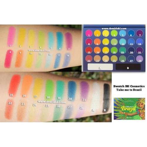 Take Me To Brazil Eyeshadow Palette by BH Cosmetics