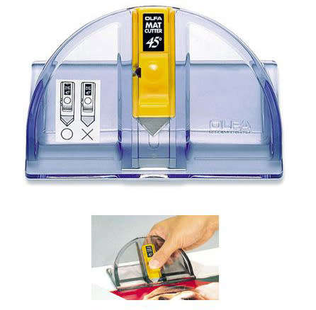 OLFA Mat Cutter used in Picture Framing