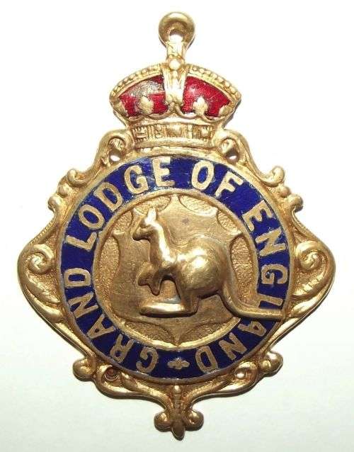 Old Grand Lodge of England Masonic Freemason Medal