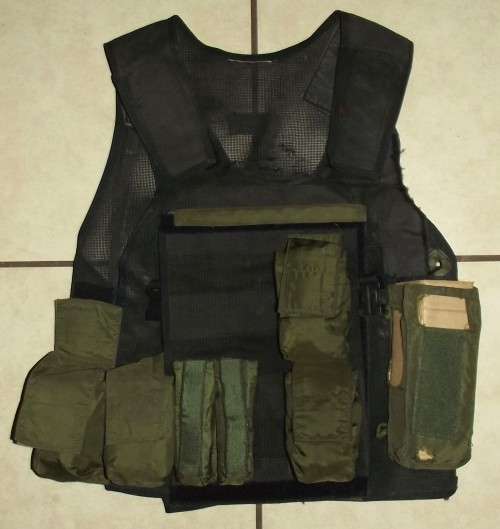 SADF Special Forces Niemoller Style Webbing Ammunition Vest
