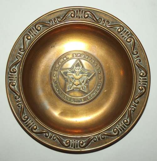 SADF Sportraad Sports Council Metal Wall Plaque