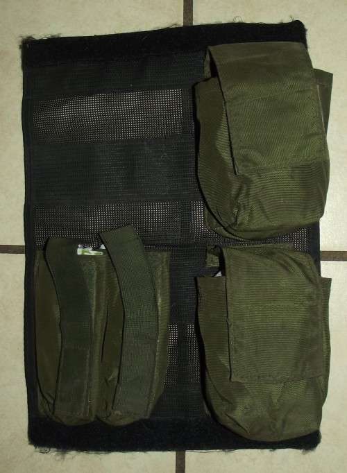 SADF Special Forces Niemoller Style Webbing Removable Ammo Pouches With Velcro Backing