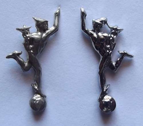 SADF Signal Corps Small Mess Dress Collar Badges