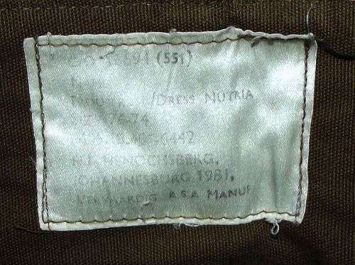 1981 SADF Army Border War Nutria Trousers