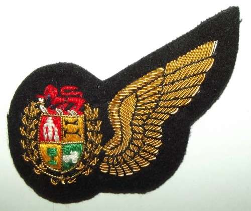 SAAF Navigator Lurex Gold Wire Wing