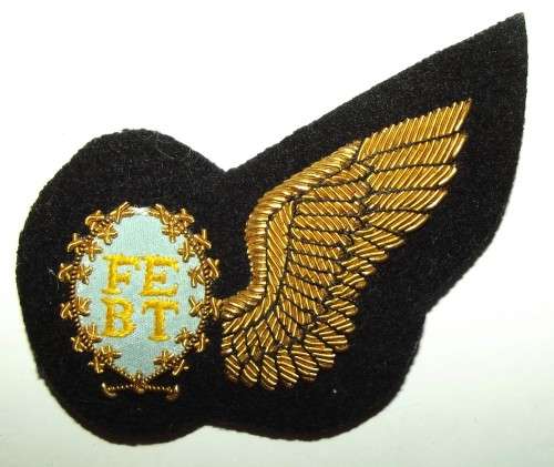 SAAF Flight Engineer Lyrex Gold Wire Wing