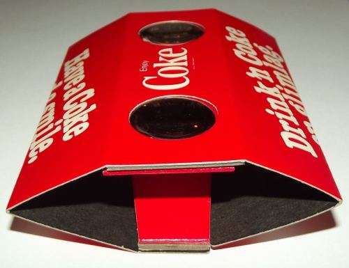 Old Coca Cola Bilingual Coke Advertising Binoculars
