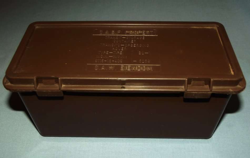 SADF Nutria Plastic Transit Storage Container