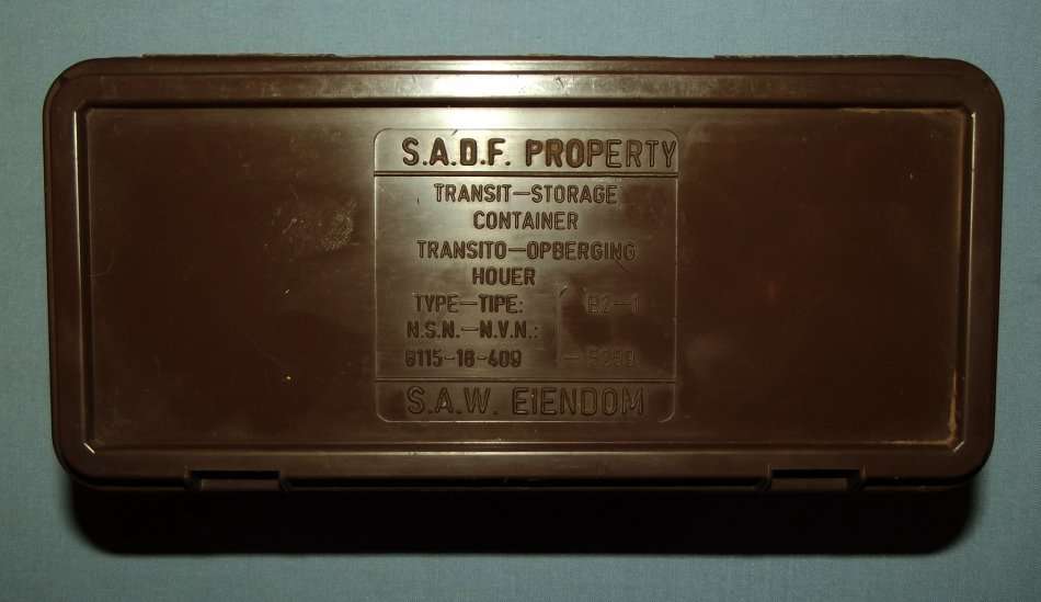 SADF Nutria Plastic Transit Storage Container