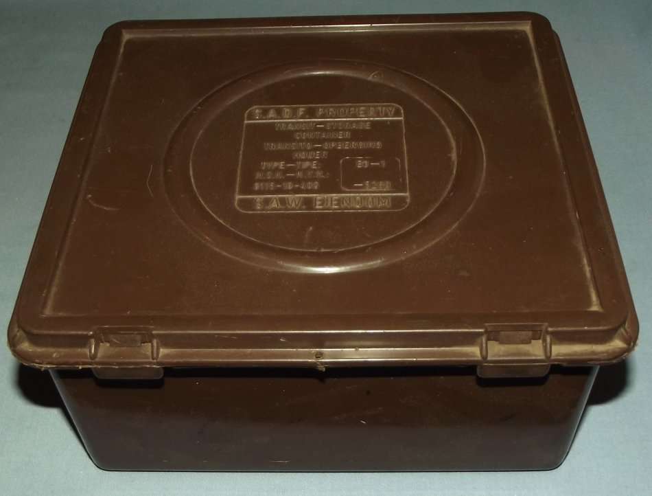 SADF Nutria Plastic Transit Storage Container