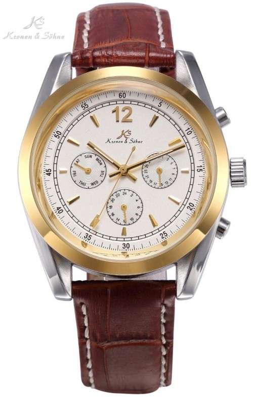 *FREE COURIER* KRONEN & SOHNE Imperial Series Automatic Mechanical Men's Watch BOXED w/ PAPERS