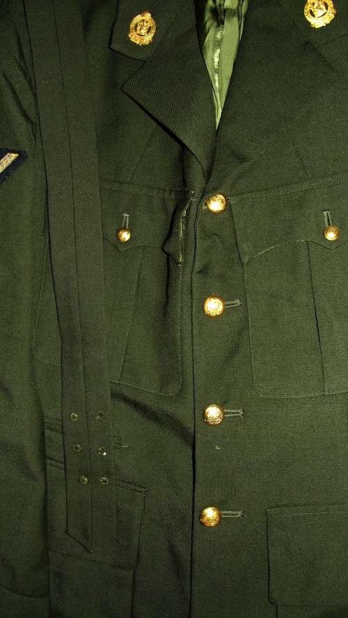 1970 Railways Police Sergeant Tunic Jacket Complete With Badges