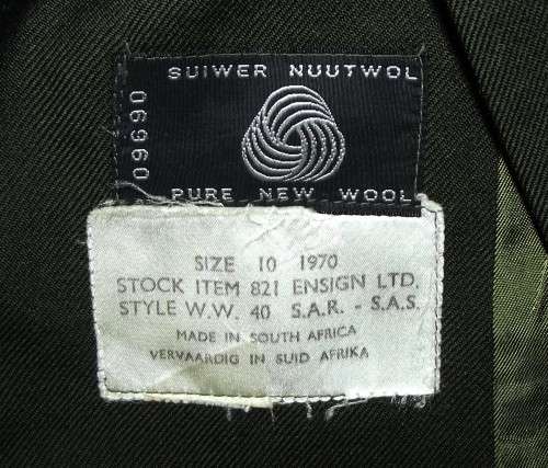 1970 Railways Police Sergeant Tunic Jacket Complete With Badges