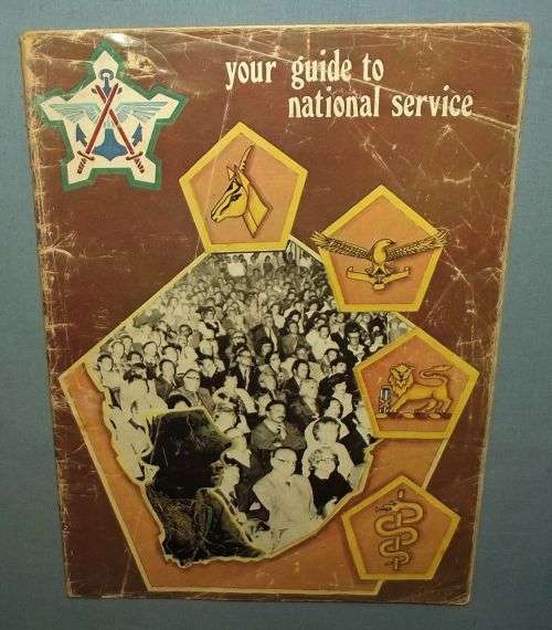 1982 SADF Guide to National Service Bilingual Booklet
