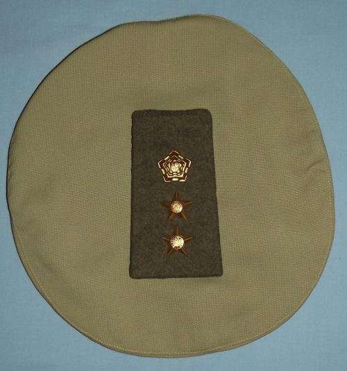 Old Railways Police Peak Cap Cover and Colonel Rank
