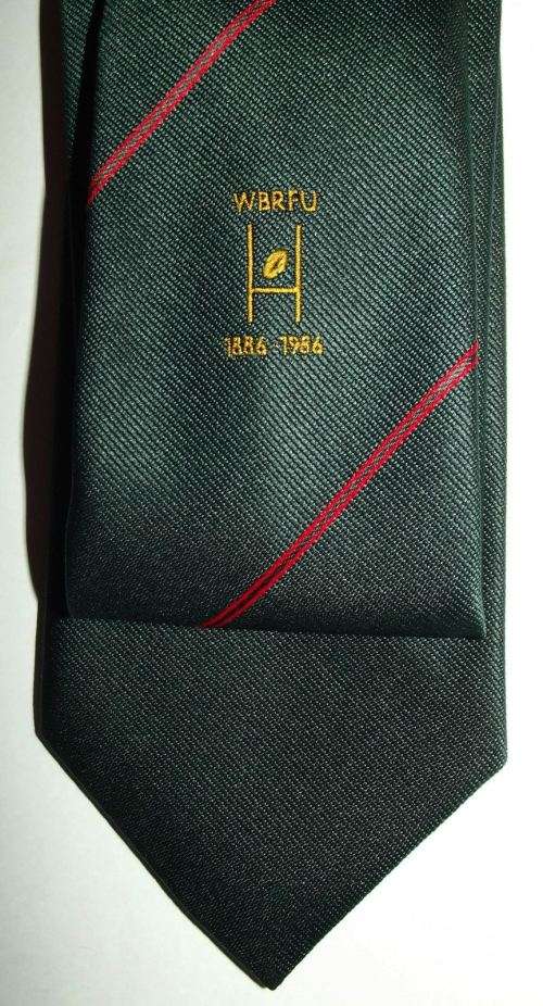 1886 - 1986 New Zealand Wairarapa Rugby Football Union Centenary Tie