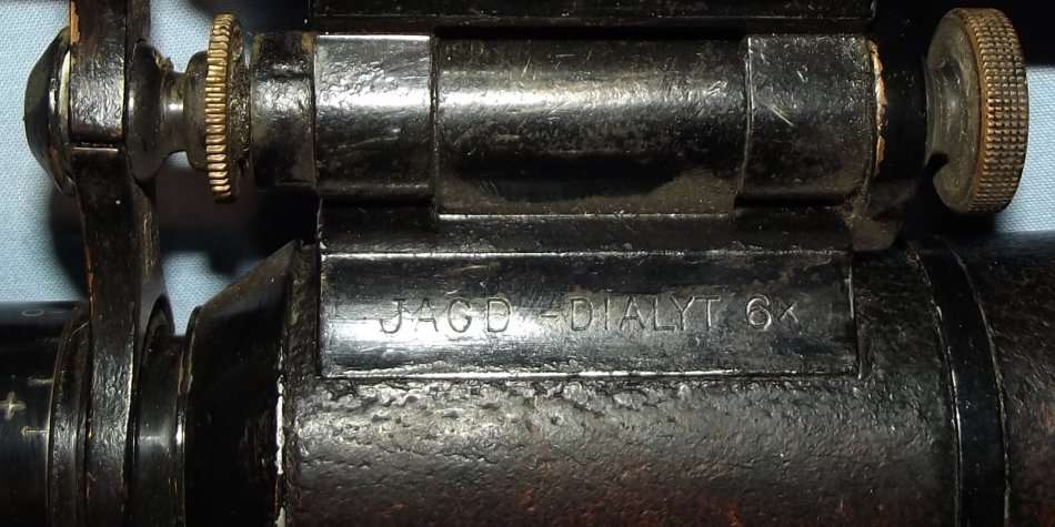 Rare Boer War Hensoldt Wetzlar German Made Jagd - Dialyt 6 x Binoculars