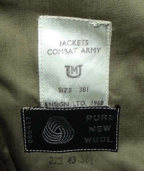 1968 SADF Army Combat Bunny Jacket