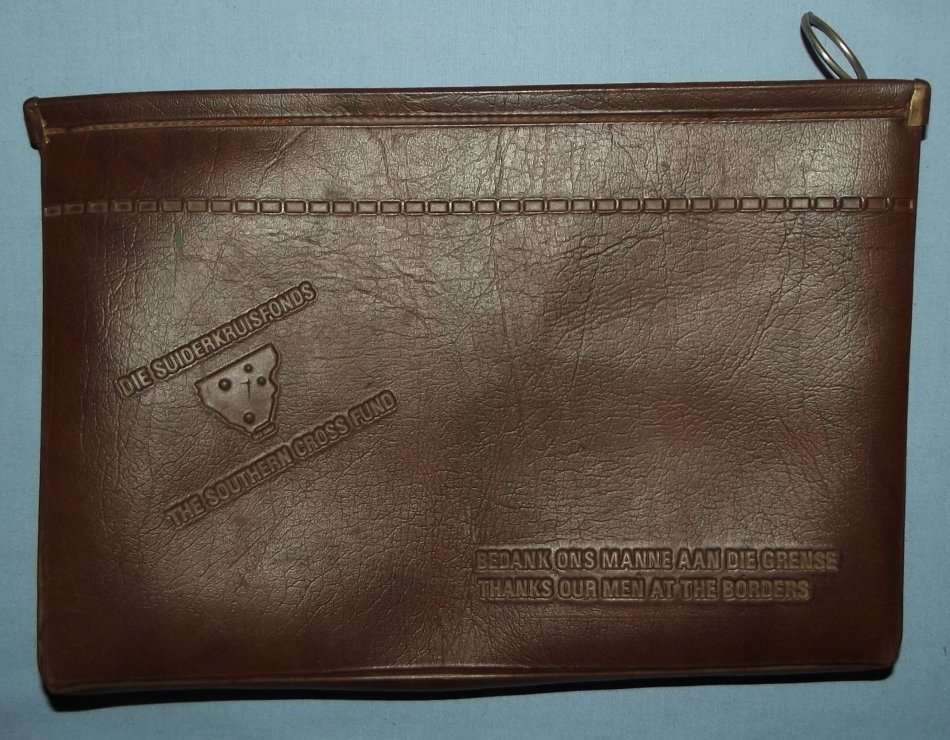 SADF Southern Cross Fund Brown Satchel Case