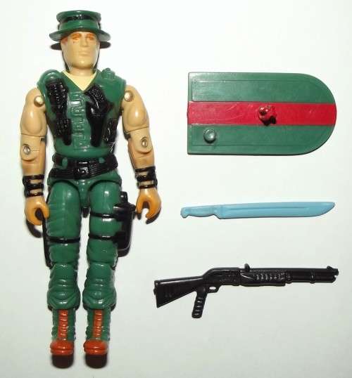 1988 GI Joe Muskrat Hasbro Action Figure - Complete with Accessories