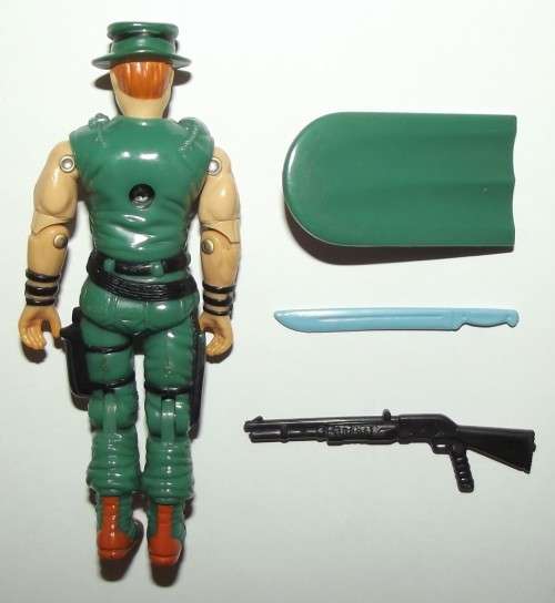 1988 GI Joe Muskrat Hasbro Action Figure - Complete with Accessories