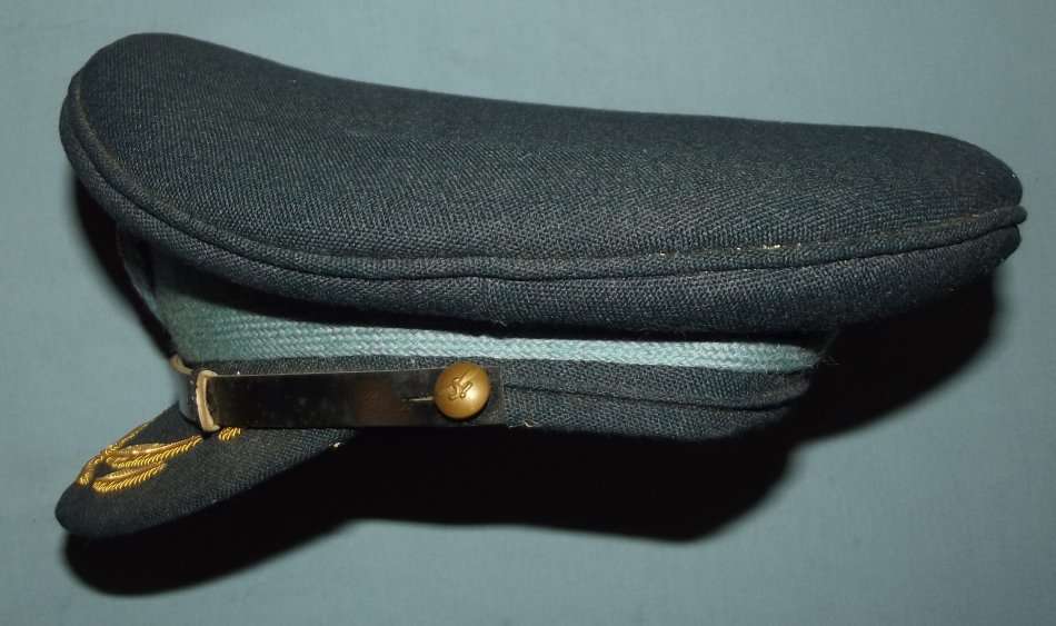 SAAF Colonel Blue Peak Cap With Badge