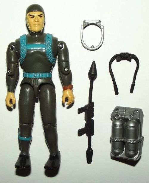 1986 The Corps by Lanard Toys "Shark" GI Joe Size Action Figure - Complete