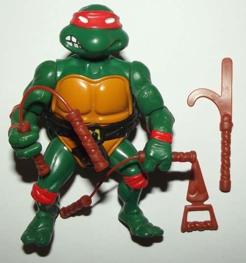 Original 1988 Teenage Mutant Ninja Turtles Michaelangelo Figure