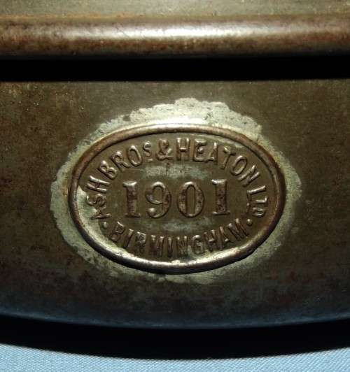 Original Boer War Metal Dixie Tin Dated 1901