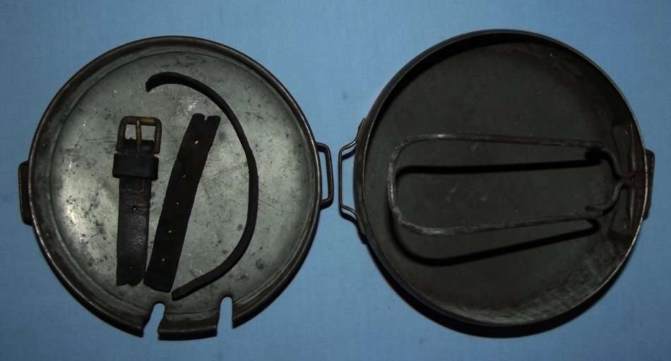 Original Boer War Metal Dixie Tin Dated 1901