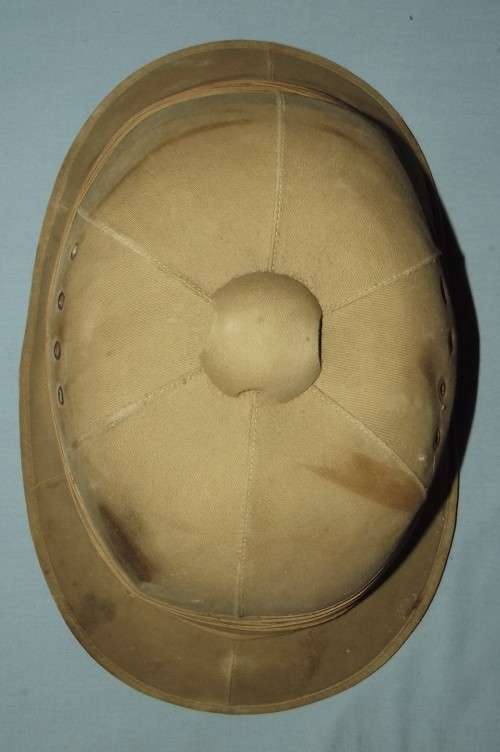 WW2 South African Military Pith Helmet - Dated 1945