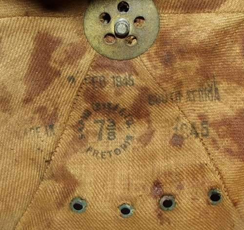 WW2 South African Military Pith Helmet - Dated 1945