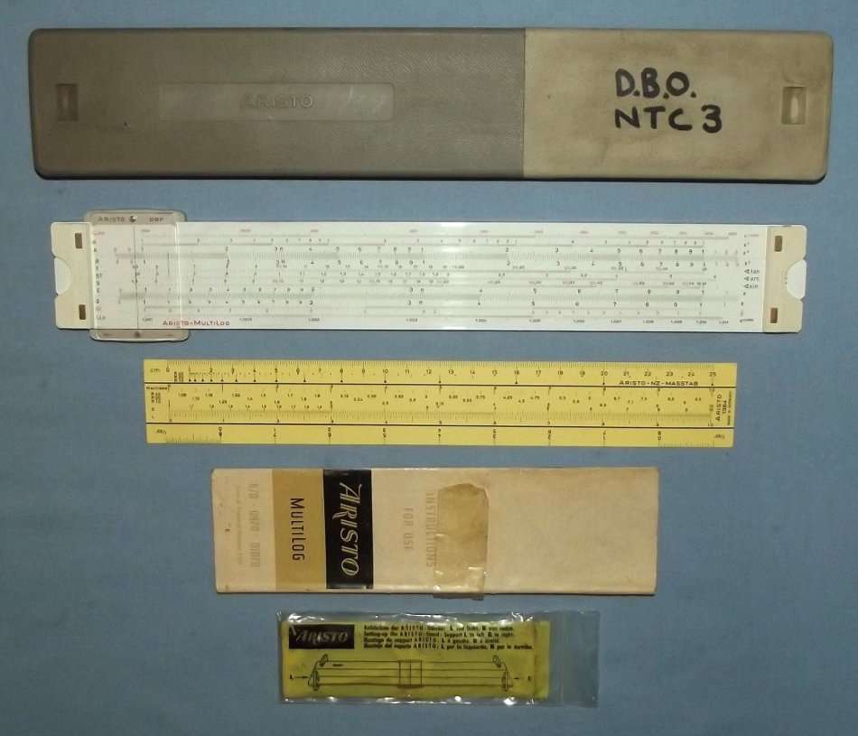 Vintage Aristo Nr 0970 Multilog Slide Rule