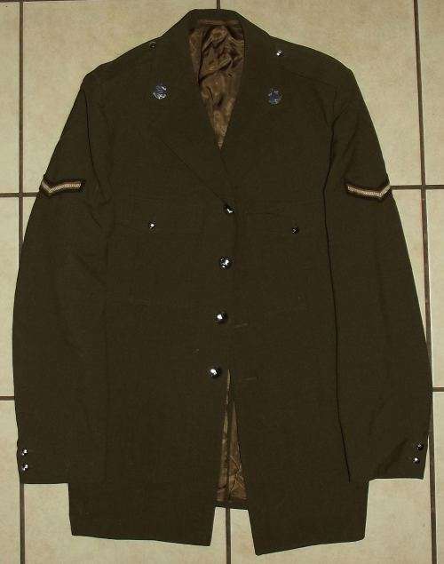 1977 SADF Army Lance Corporal Tunic Jacket With Collar Badges and Arm Ranks