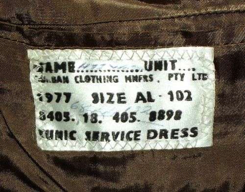 1977 SADF Army Lance Corporal Tunic Jacket With Collar Badges and Arm Ranks