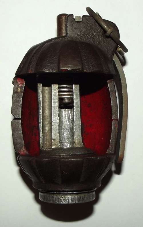 WW2 South African MK 1 Hand Grenade Cutaway