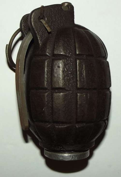 WW2 South African MK 1 Hand Grenade Cutaway