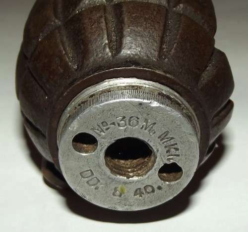 WW2 South African MK 1 Hand Grenade Cutaway