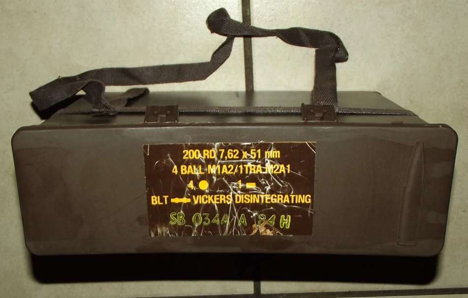 SADF Border War Nutria Plastic Ammo Box