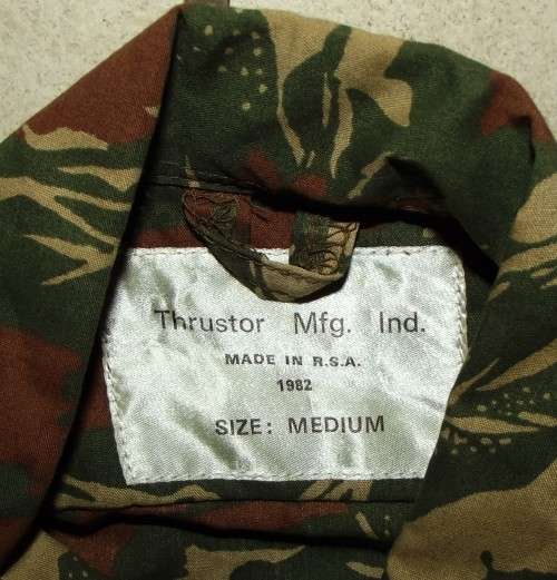 Original 1982 Koevoet Camo Shirt