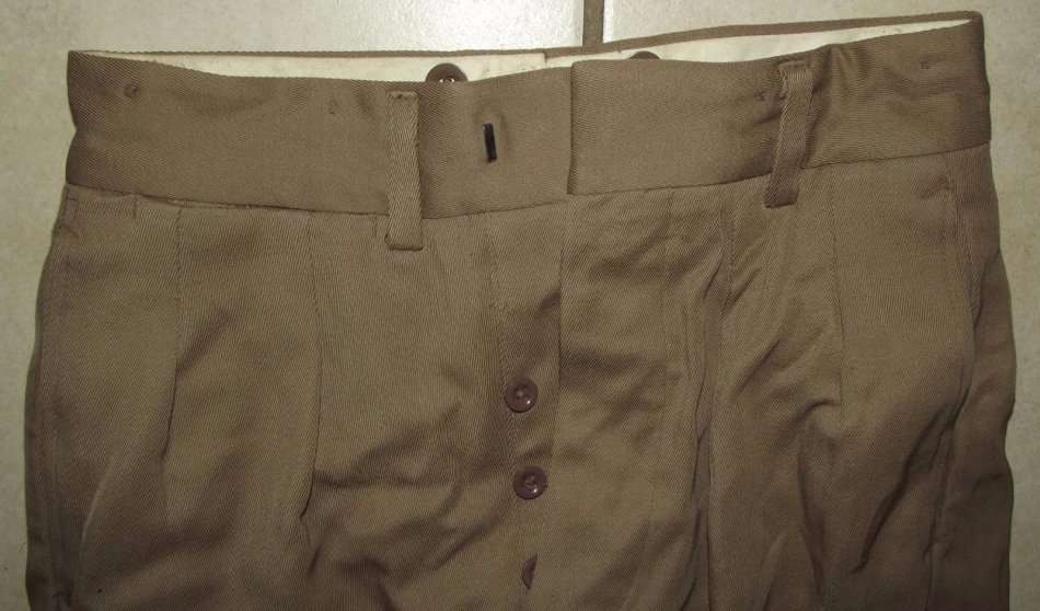1970 SADF Army Work Dress Trousers