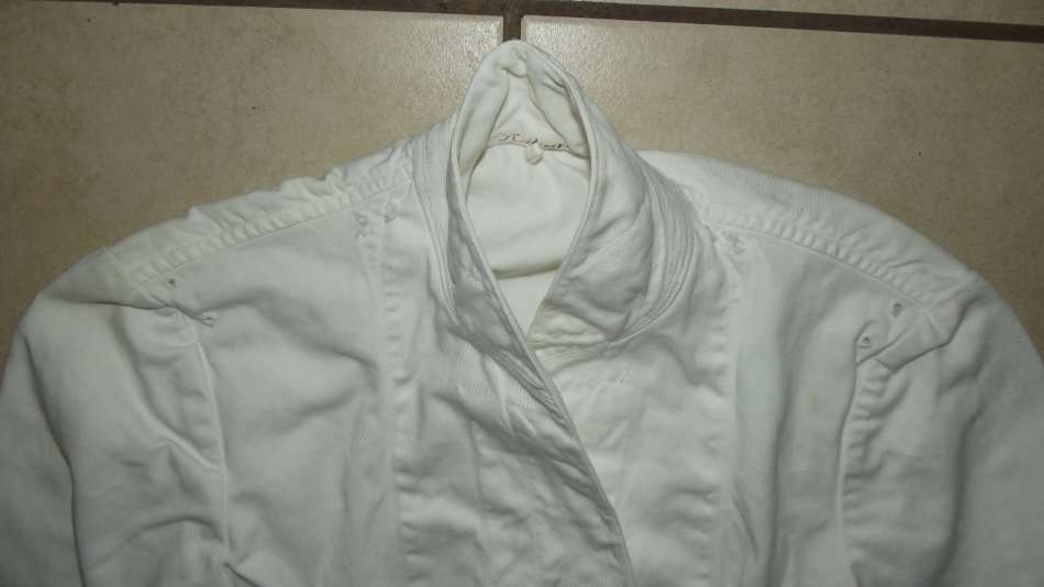 Old SA Navy White Bunny Jacket