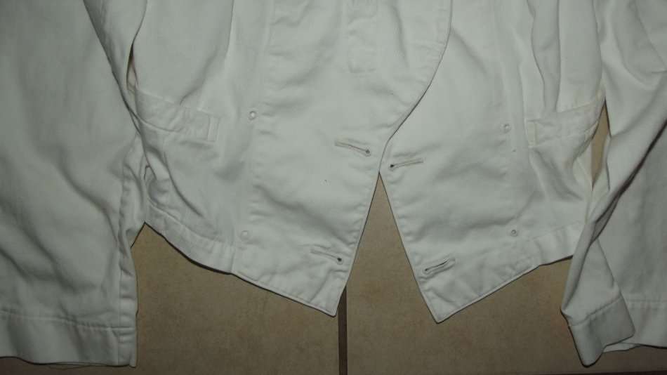 Old SA Navy White Bunny Jacket