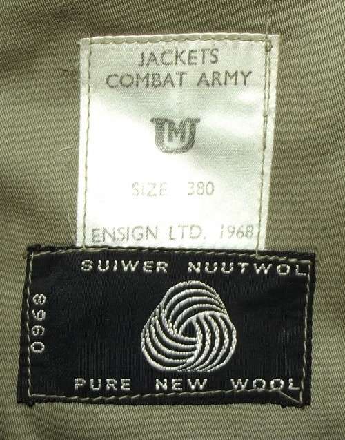 1968 SADF Army Combat Bunny Jacket and Trousers
