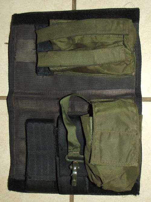 SADF Special Forces Niemoller Style Webbing Removable Ammo Panel With Velcro Backing